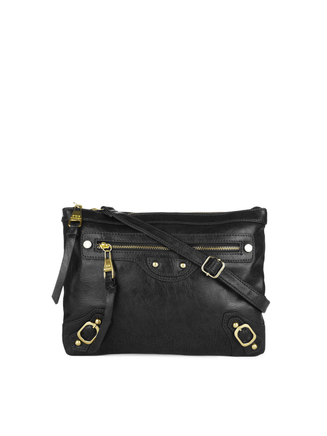 Buy Steve Madden Women Black Sling Bag Handbags for Women 154179 Myntra