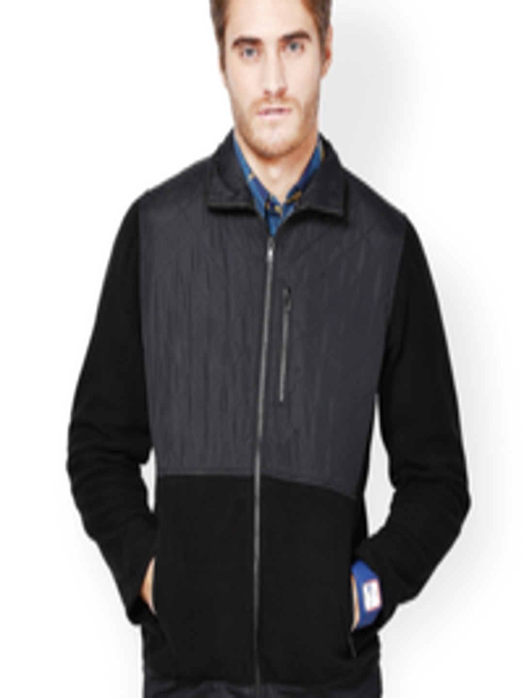 Buy The Vanca Men Black Jacket - Jackets for Men 534607 | Myntra