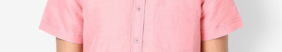 Buy The Vanca Men Pink Smart Casual Shirt - Shirts for Men 308821 | Myntra