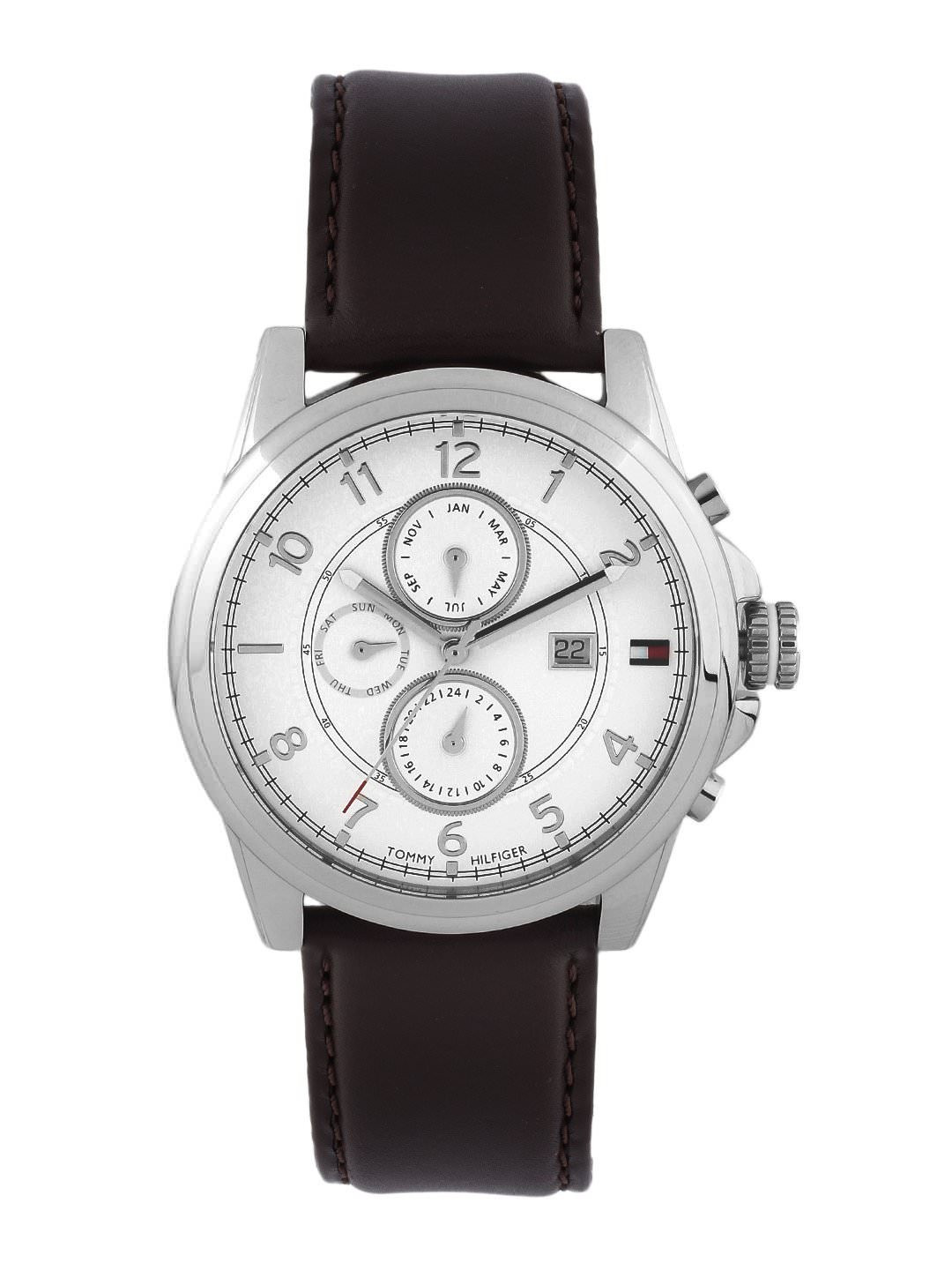 Tommy Hilfiger Men White Chronograph Watch TH1710294-D