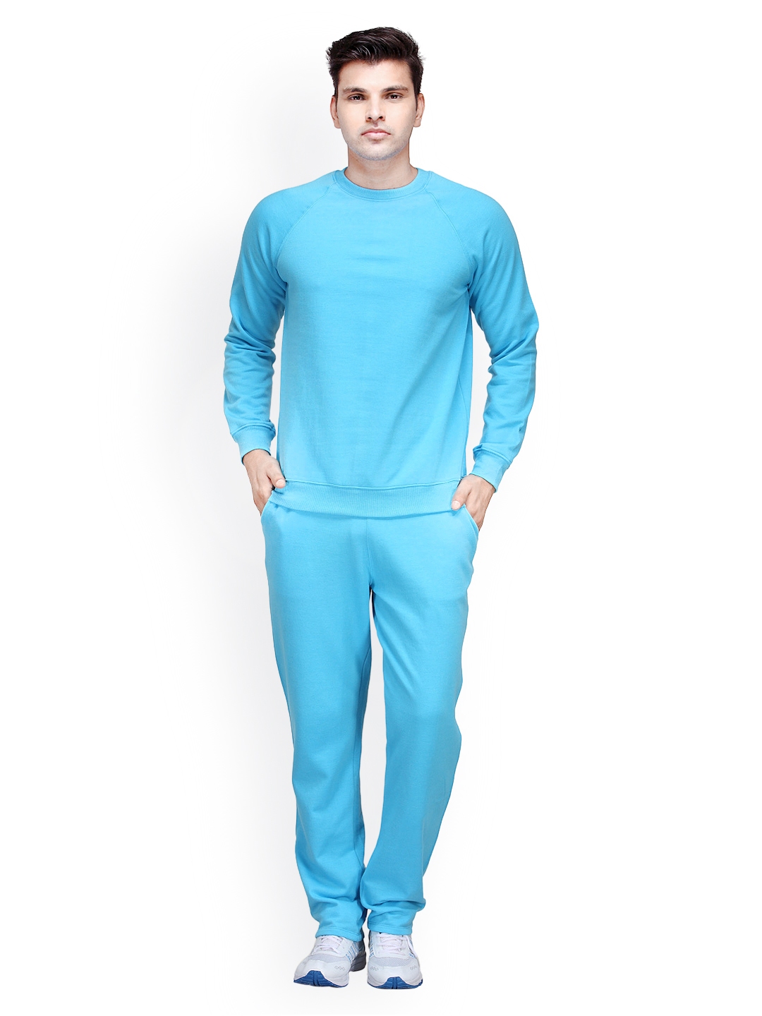 sky blue nike tech tracksuit