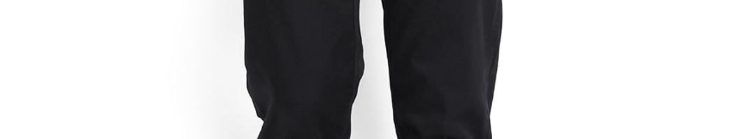 Buy U.S. Polo Assn. Men Black Slim Fit Trousers - Trousers for Men ...