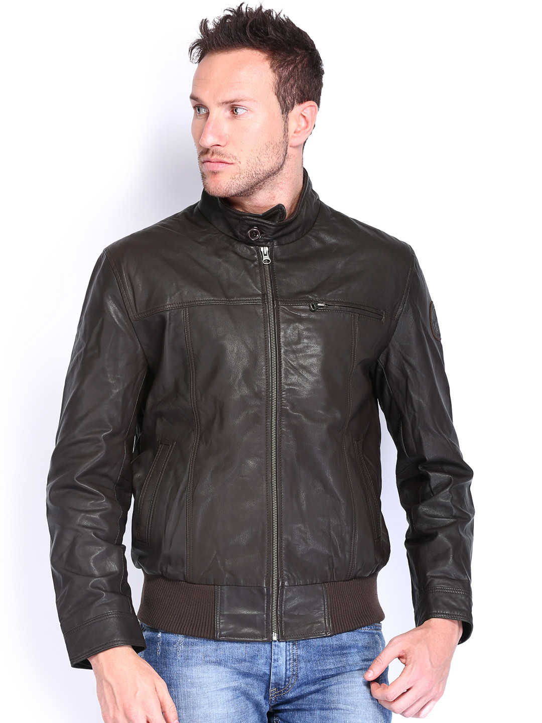 us polo assn leather jacket