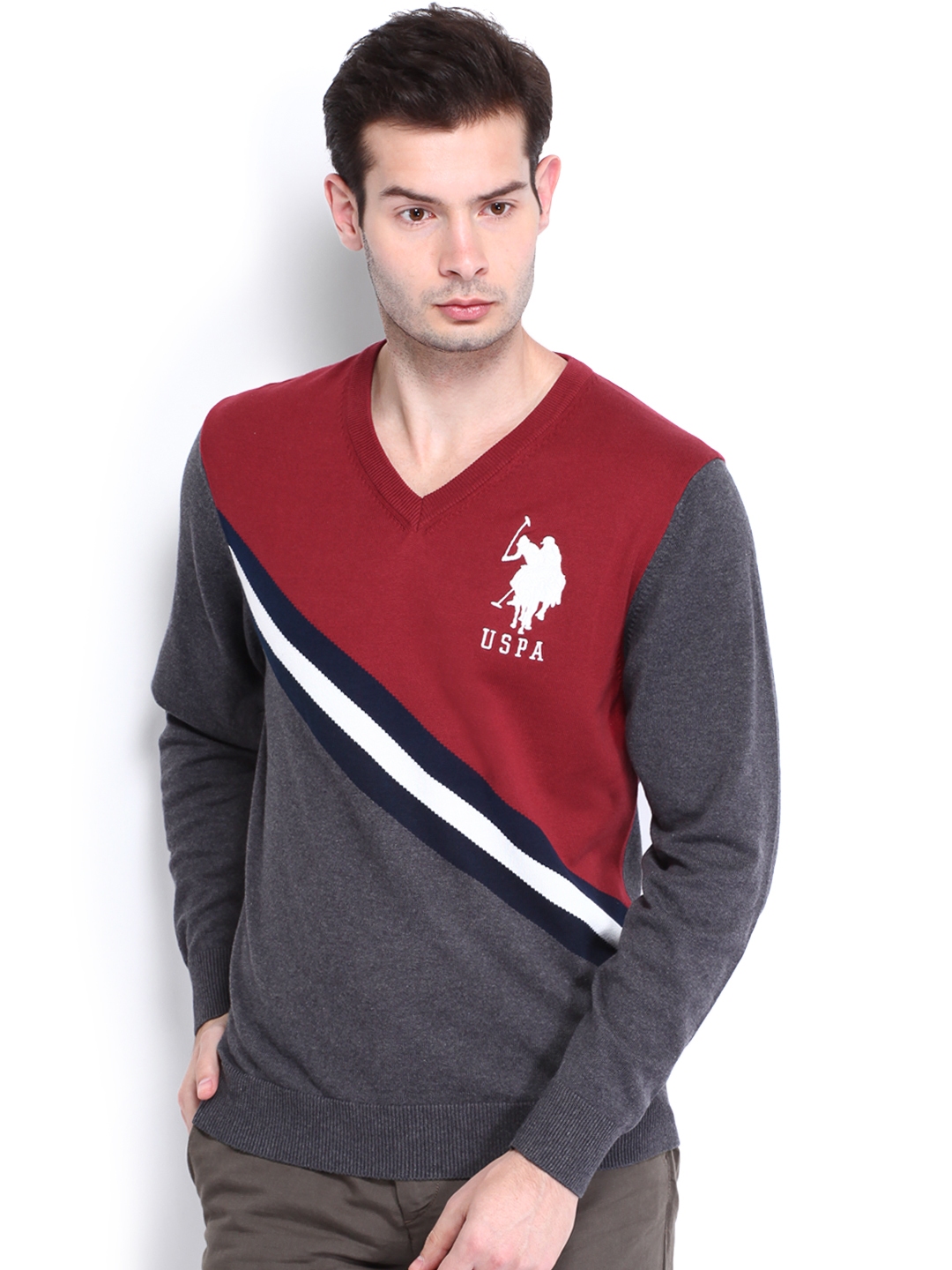 us polo assn men's sweater