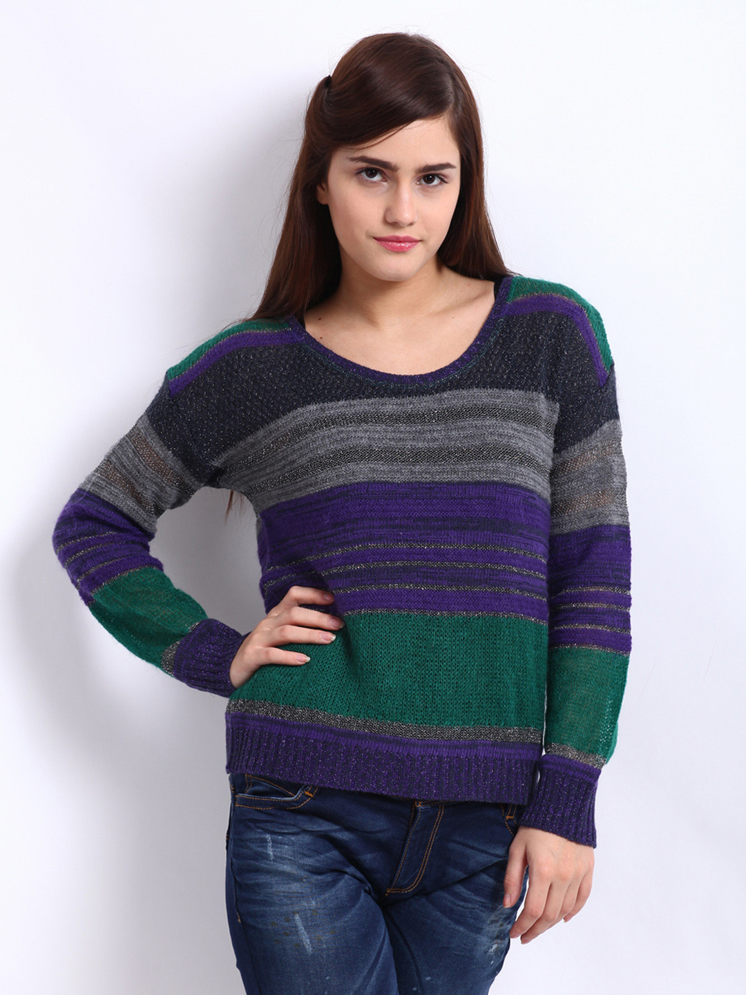 Maglione United Colors Of Benetton Donna - Dolcevita In Lana E Poliammide - Foto 3