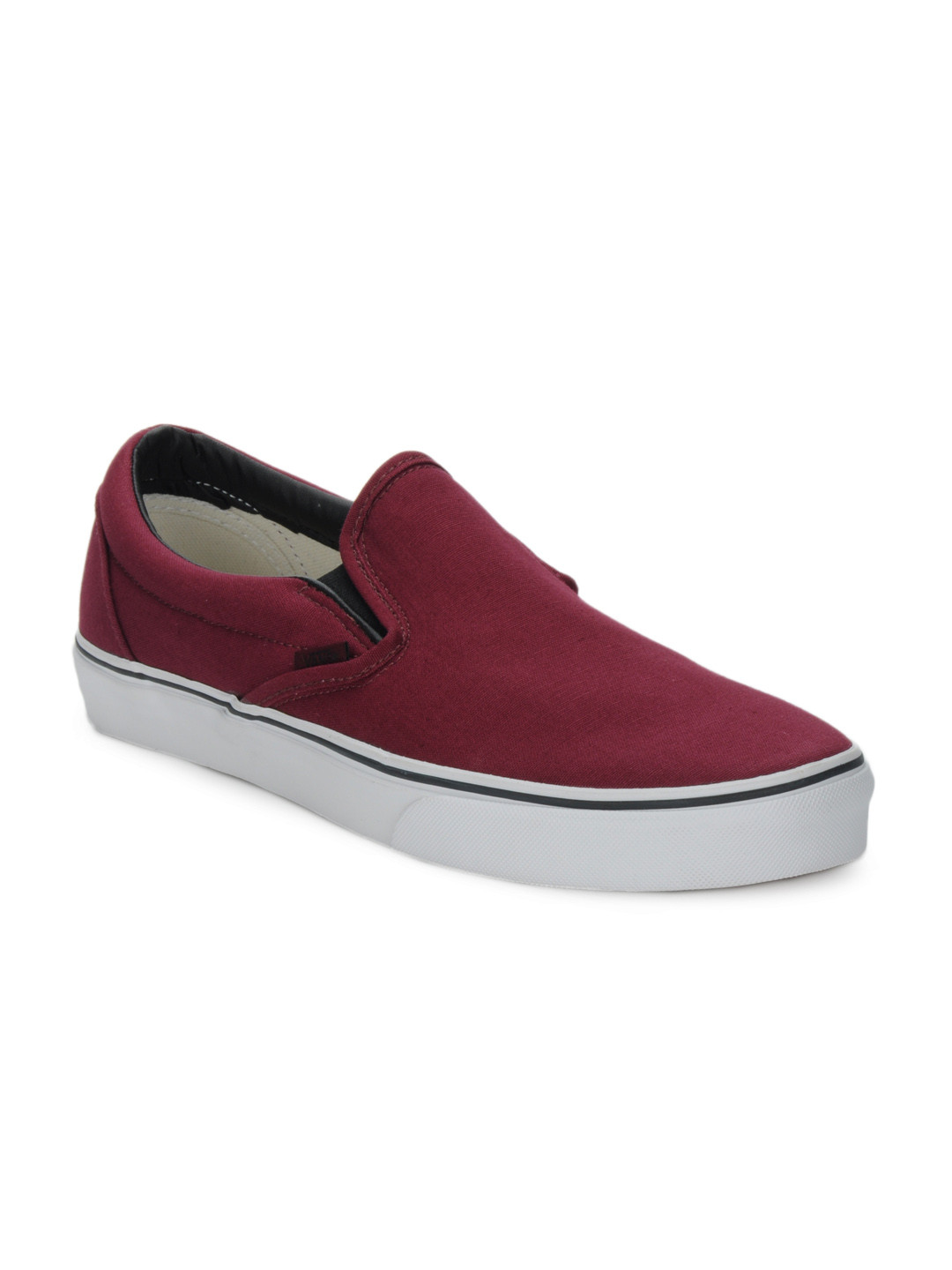 Buy Vans Men Maroon Classic Slip On Shoes Casual Shoes for Men 49470