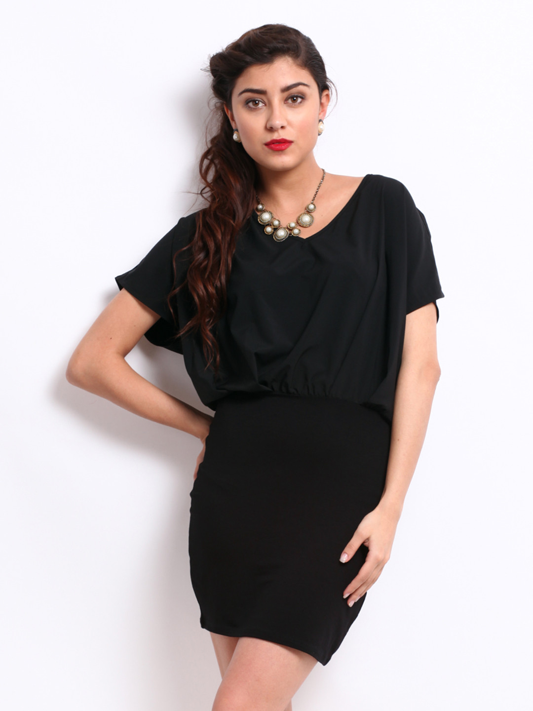 vero moda black dress