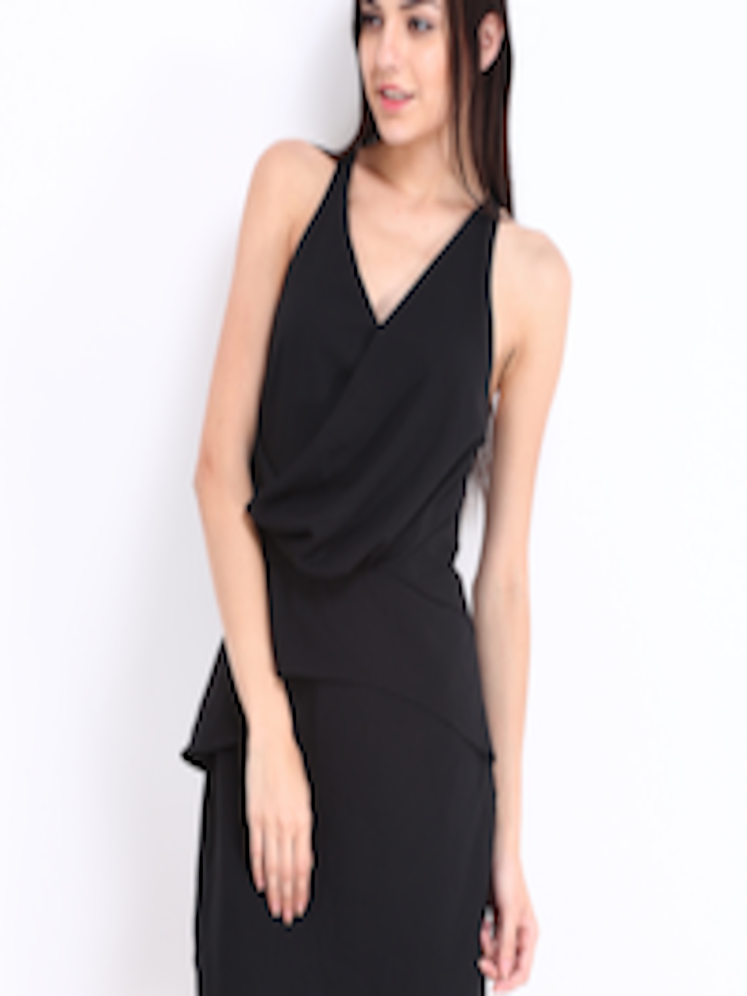 Buy Vero Moda Black Tailored Dress - Dresses for Women 320634 | Myntra