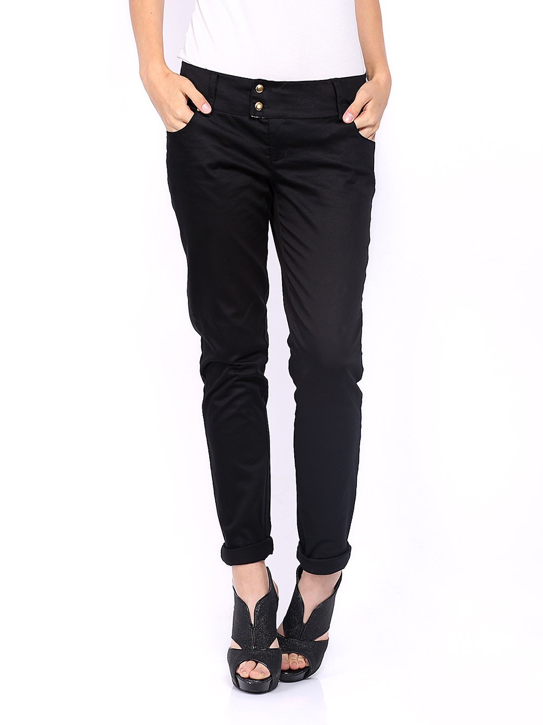 black formal trousers womens