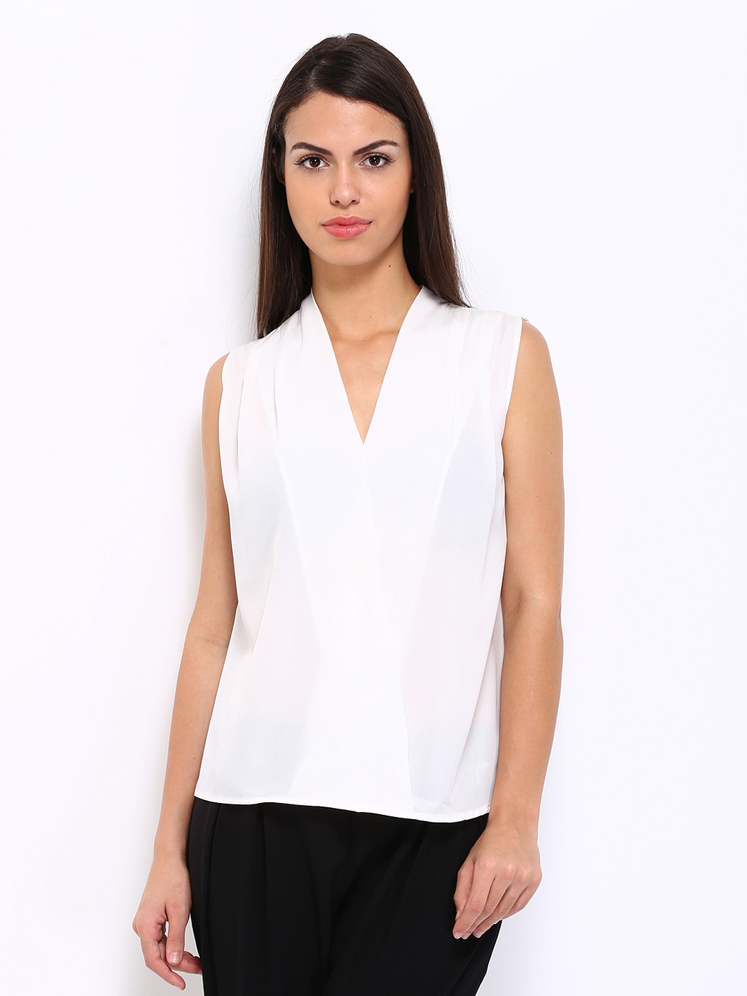 Buy Vero Moda Women White Top - Tops for Women 320893 | Myntra