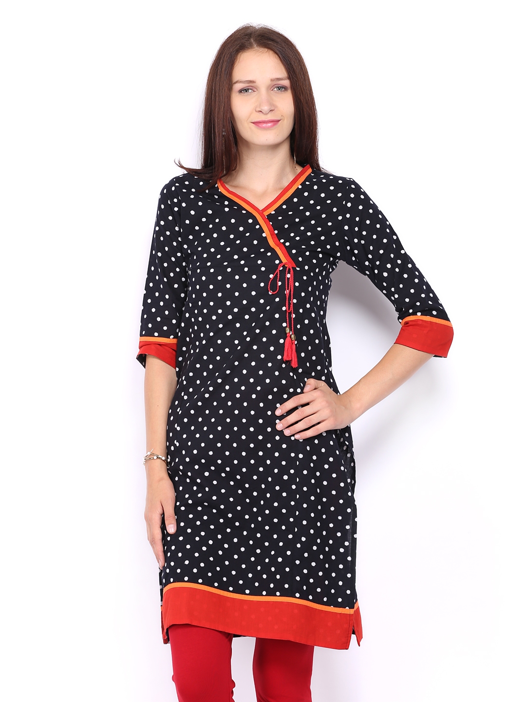 polka dots kurta online