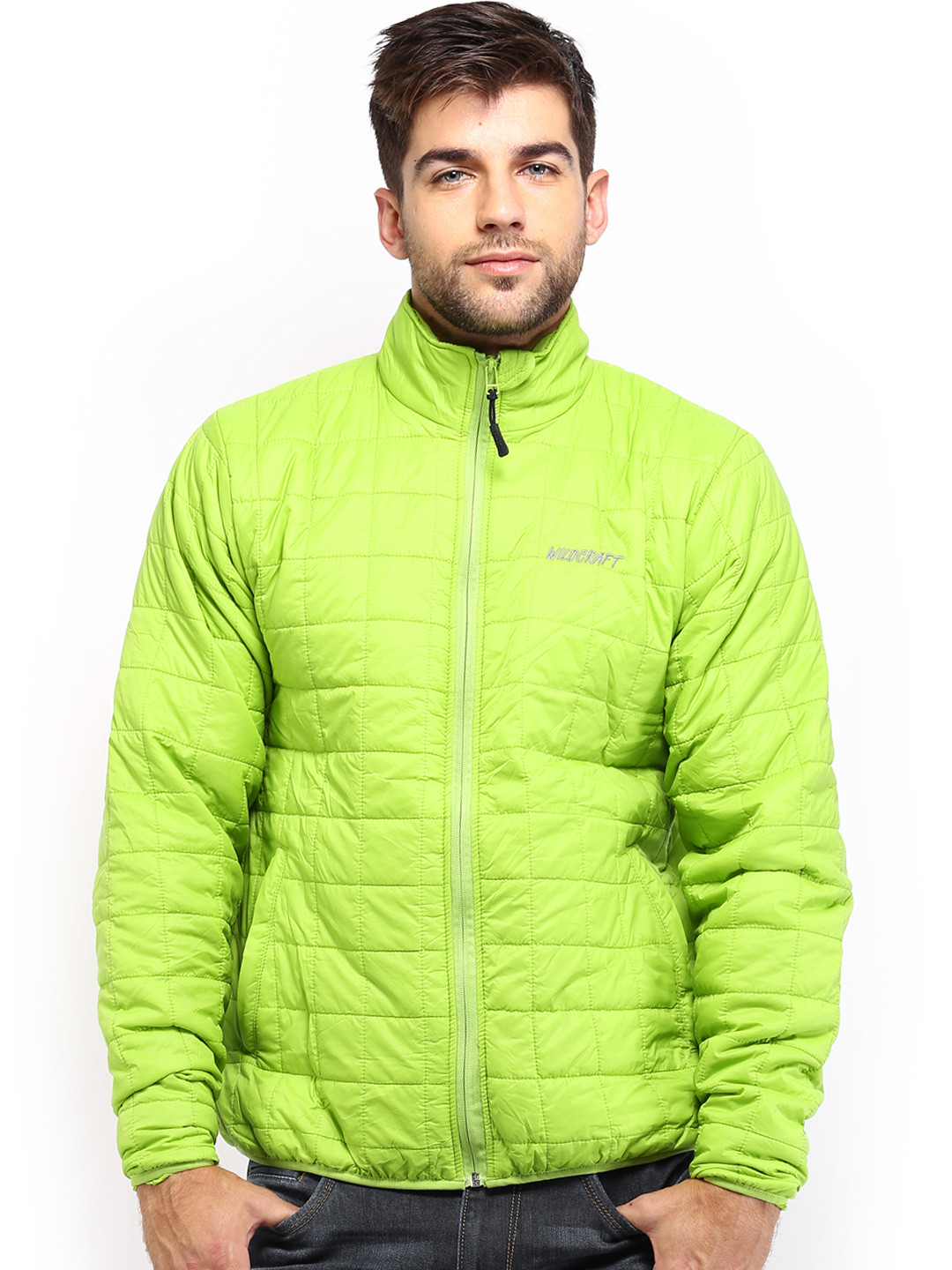 Buy Wildcraft Men Green Padded Husky Packable 14 Jacket Jackets for Men 526907 Myntra