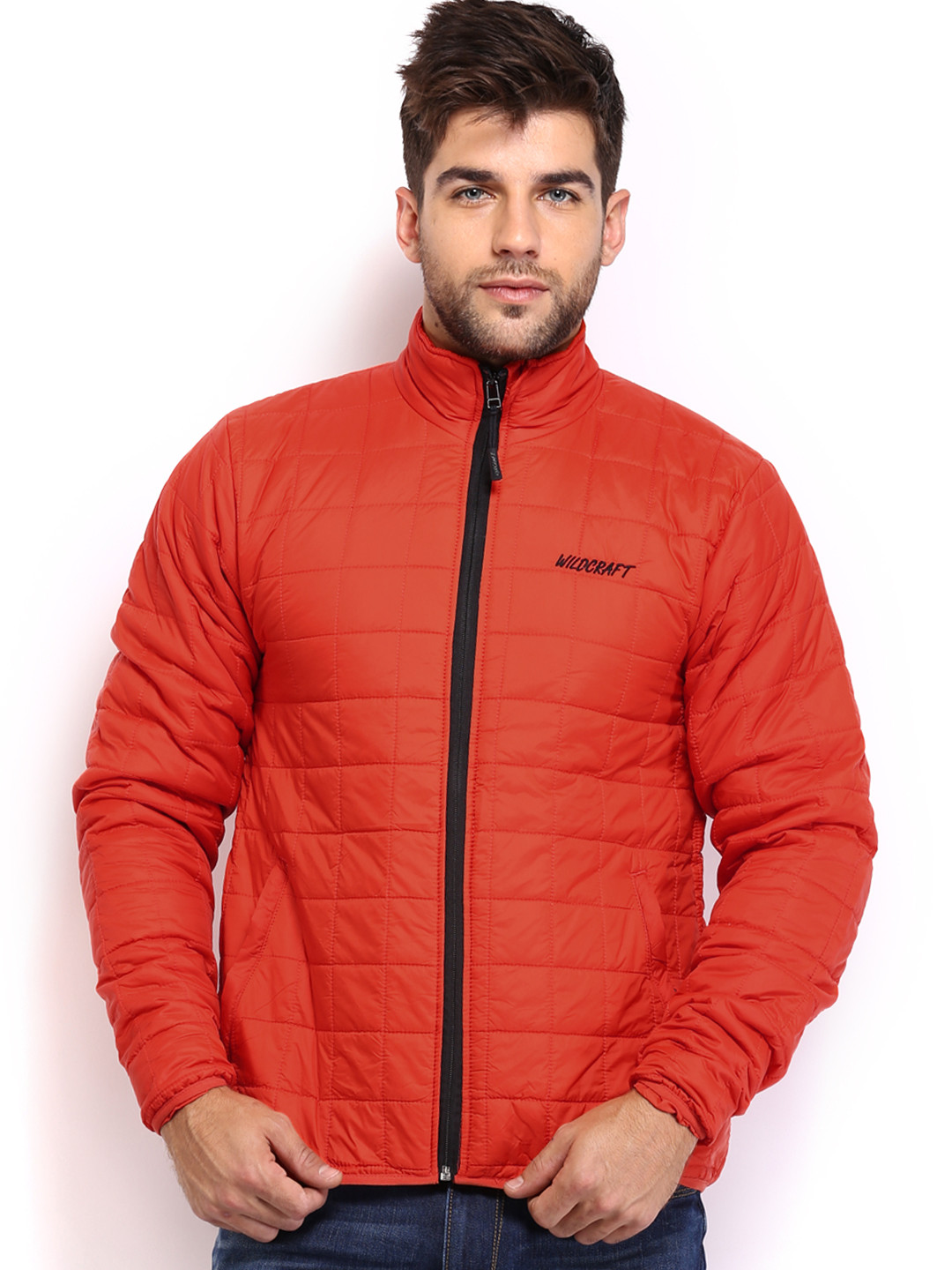 Buy Wildcraft Men Orange Husky Quilted 14 Jacket Jackets for Men 526908 Myntra