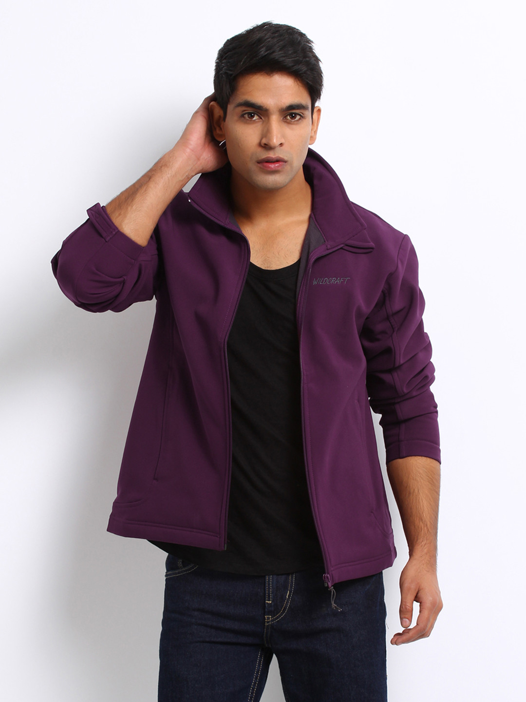 Buy Wildcraft Unisex Purple Soft Shell Jacket Jackets for Unisex