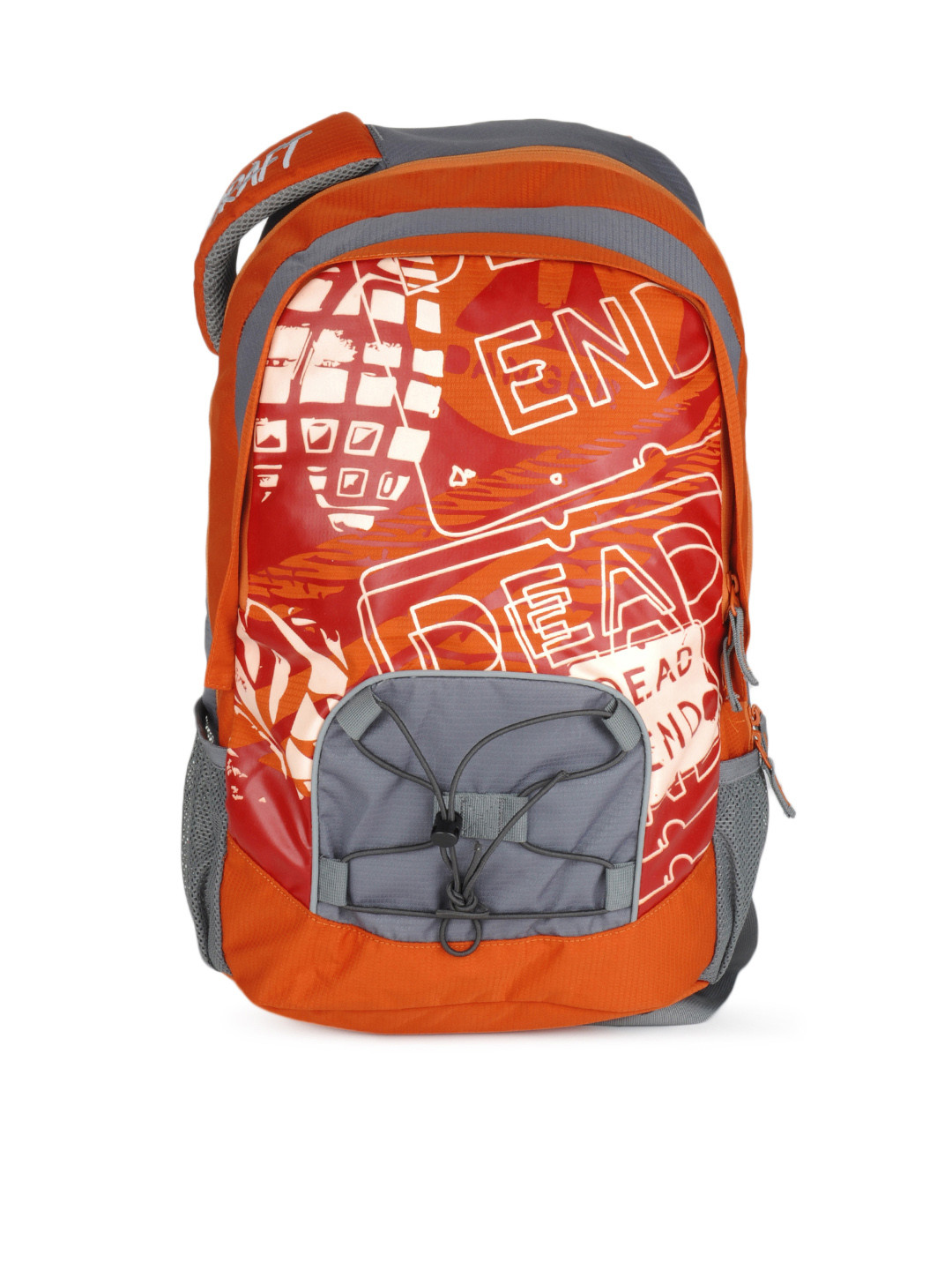 Buy Wildcraft Unisex Orange Printed Laptop Backpack Backpacks for