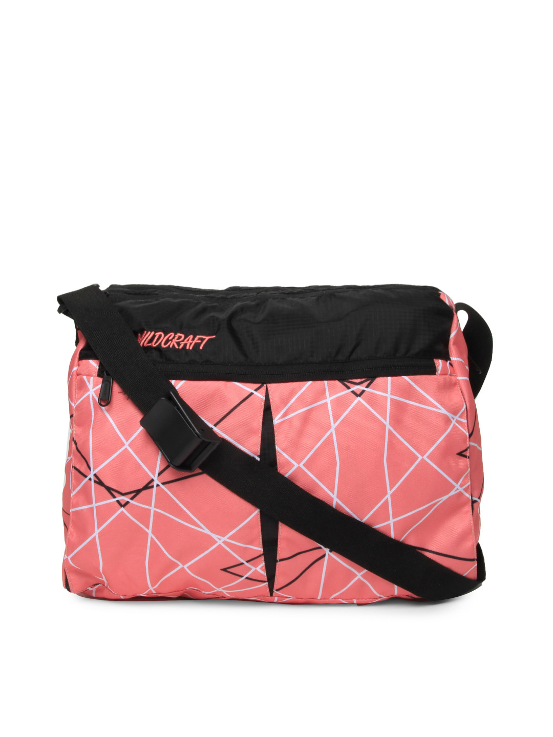 Buy Wildcraft Women Black Spree Ray Pink Messenger Bag Messenger Bag
