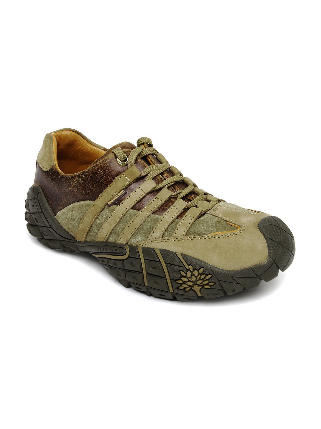 woodland men brown casual shoes