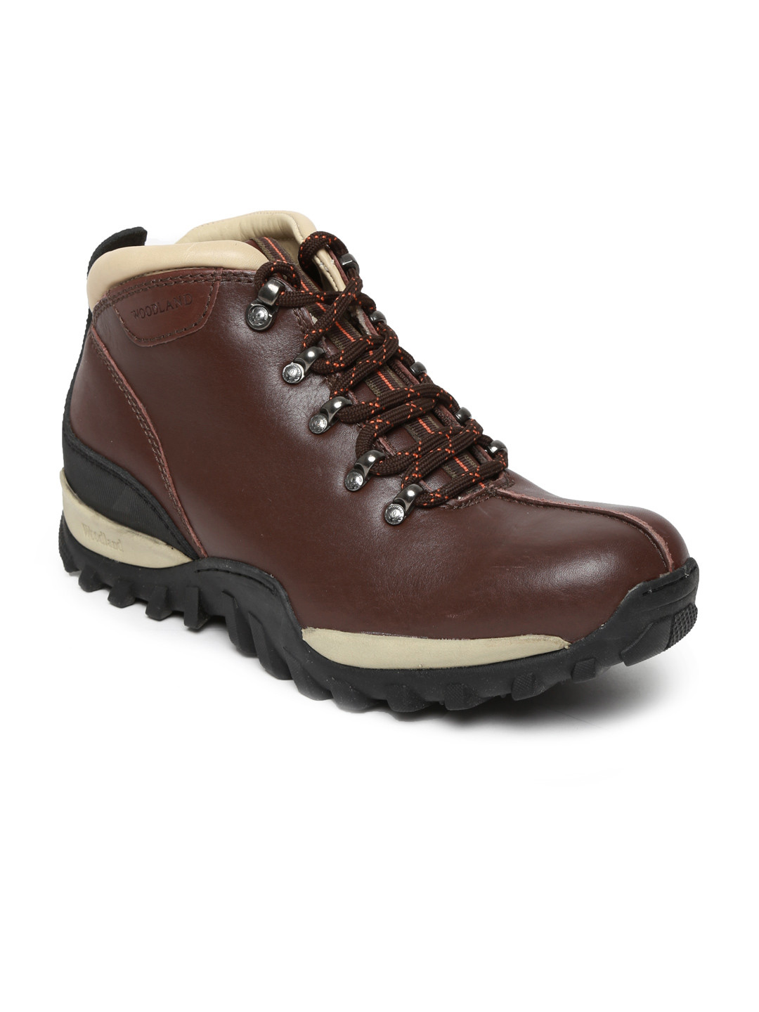woodland men brown casual shoes