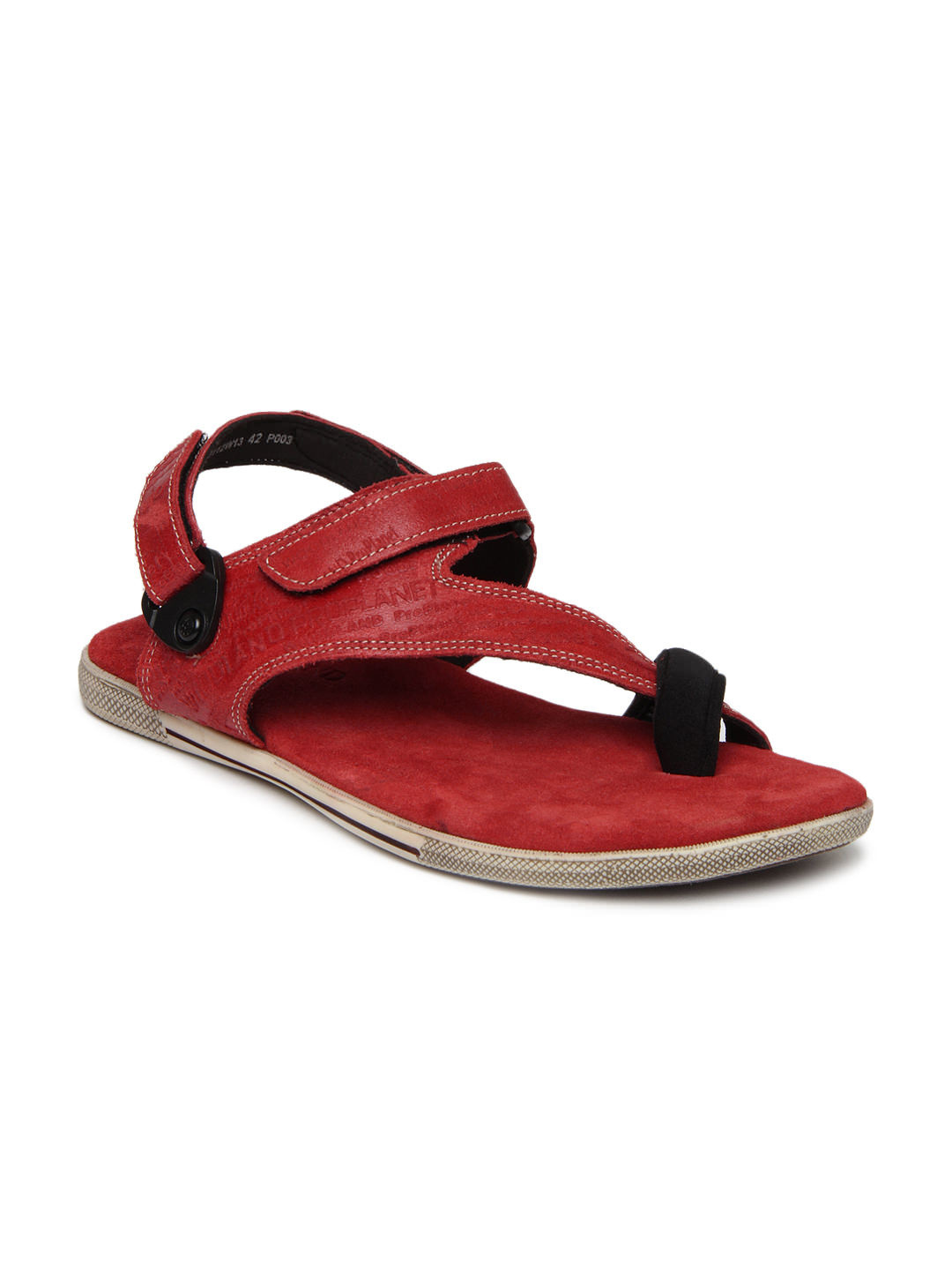 Buy Woodland Men Red Leather Sandals Sandals for Men 412674 Myntra