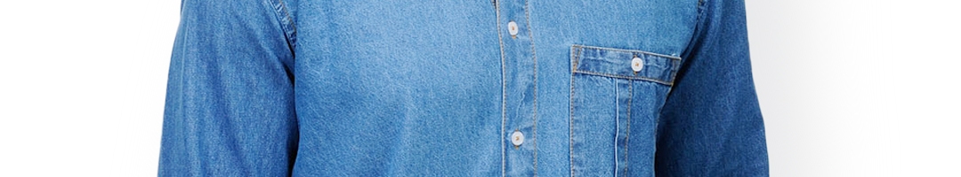 Buy Yepme Men Blue Denim Casual Shirt - Shirts for Men 554752 | Myntra