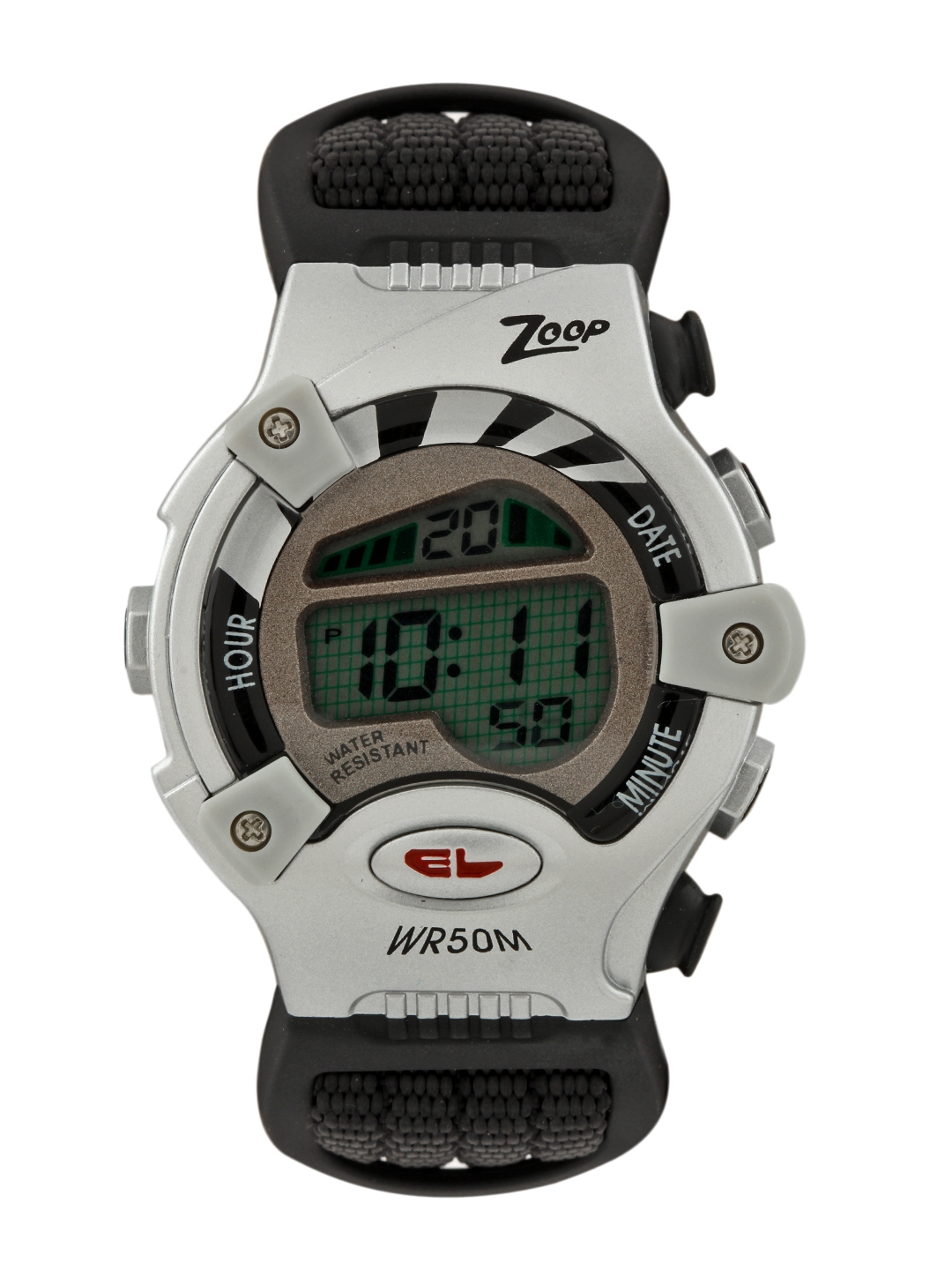 how to set time in zoop digital watch