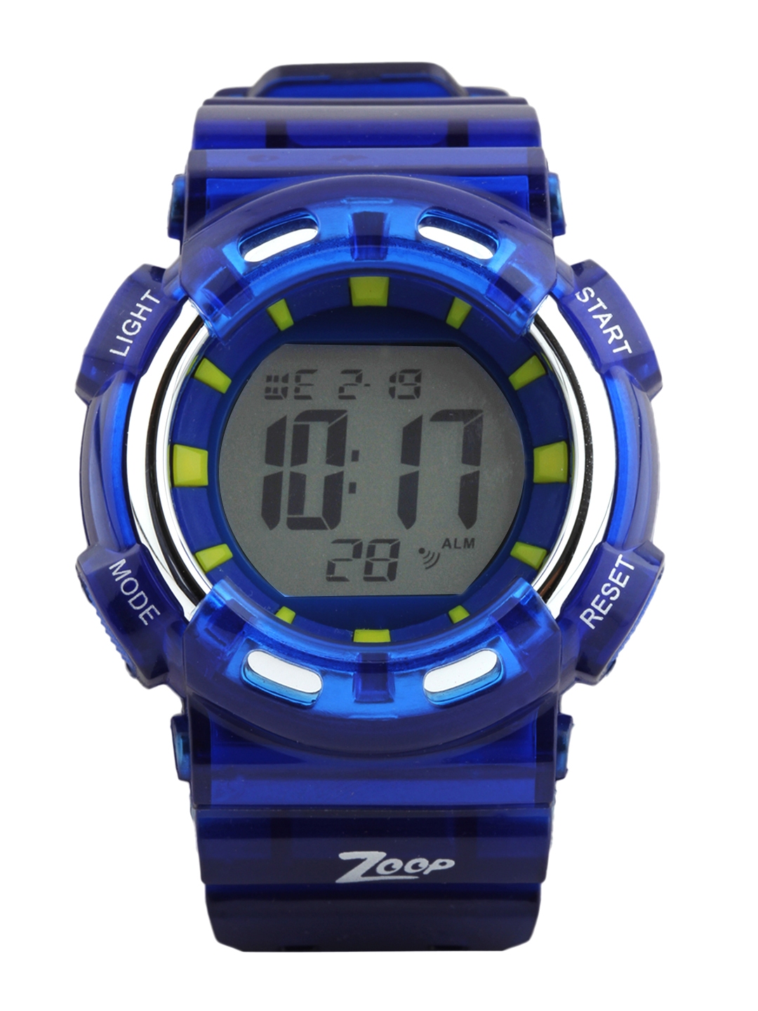 how to set time in zoop digital watch