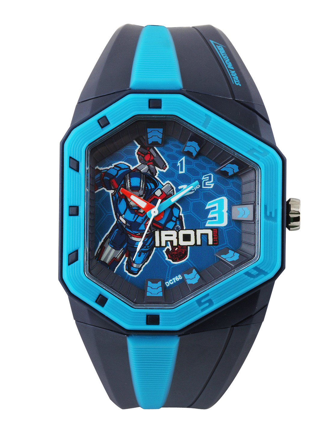 Buy Zoop Kids Blue Iron Man Printed Dial Watch NDC3036PP10CJ Watches