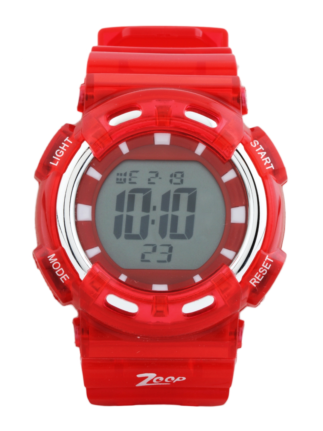 how to reset time in zoop digital watch