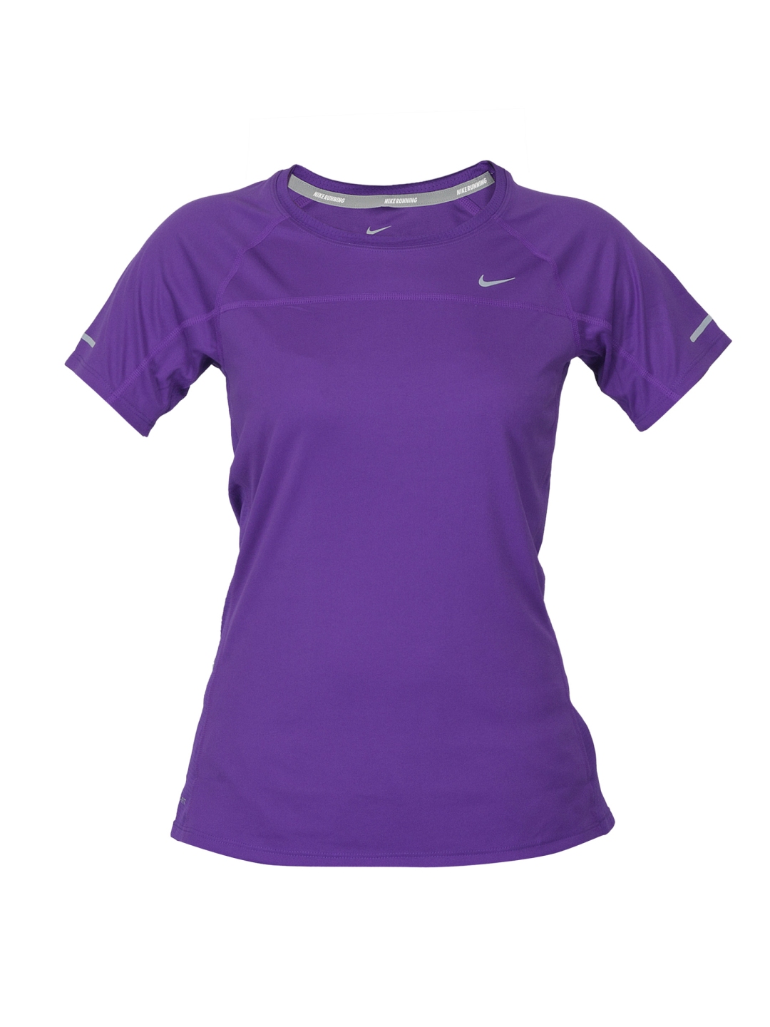 nike miler t shirt purple