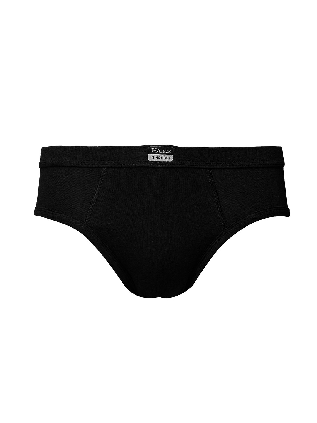 Buy Hanes Men Black Ultimate Duo Dry Cotton Stretch Hip Briefs Briefs