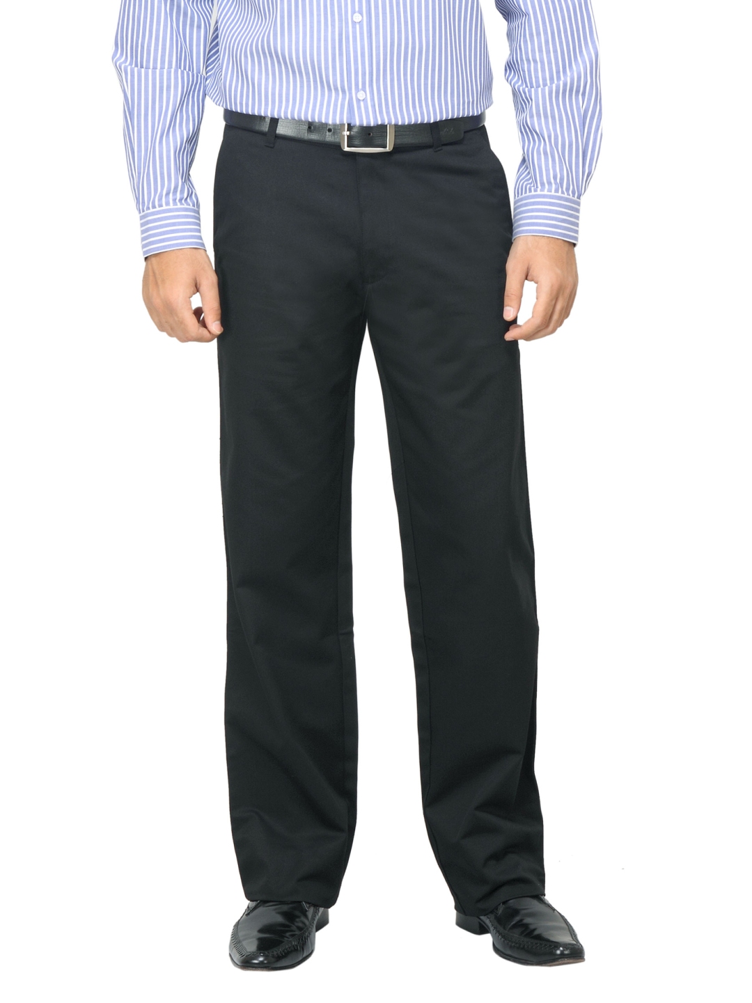 men's black trousers