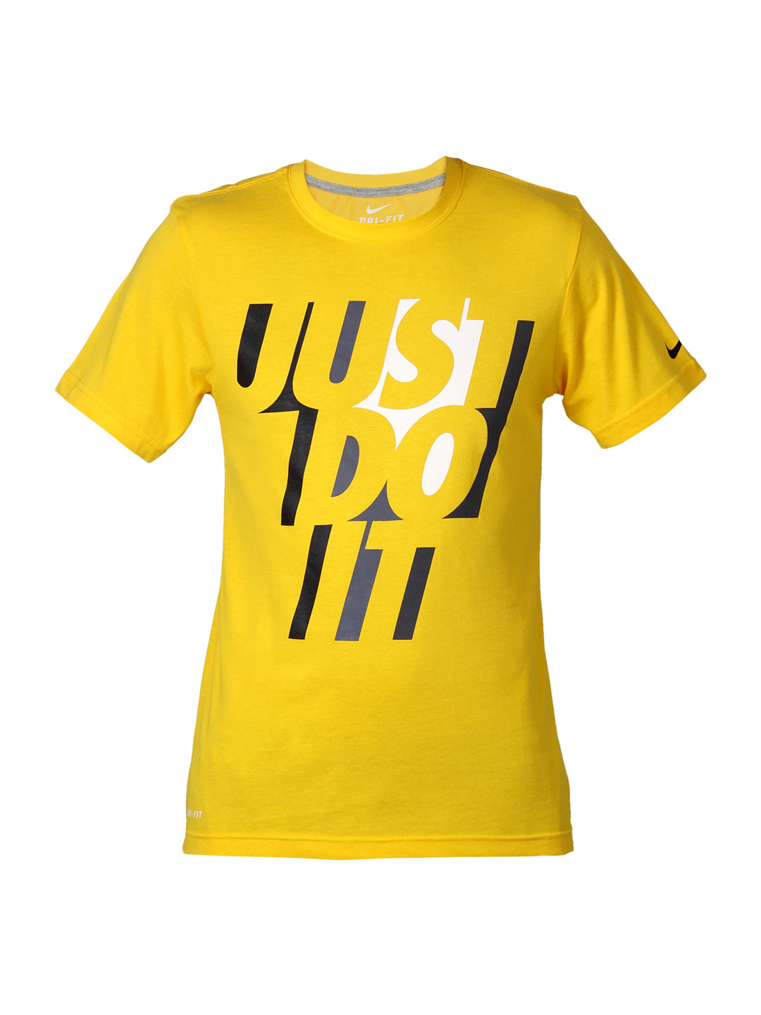 Buy Nike Men Yellow Just Do It T Shirt - Tshirts for Men 38607 | Myntra
