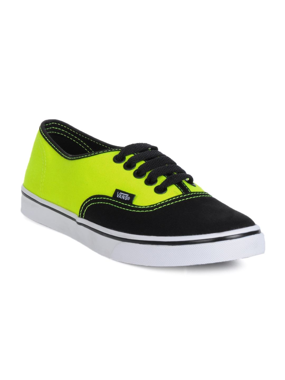 green vans black sole