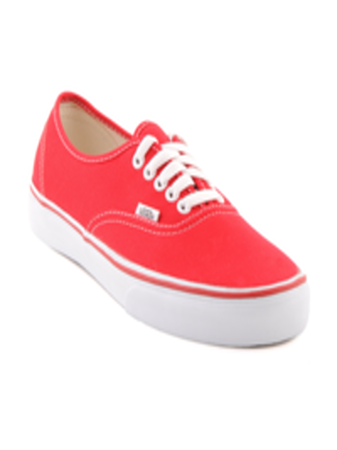 Buy Vans Unisex Authentic Red Casual Shoes - Casual Shoes for Unisex ...