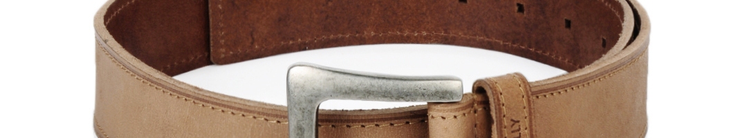 Buy Allen Solly Men Leather Brown Belt - Belts for Men 35061 | Myntra