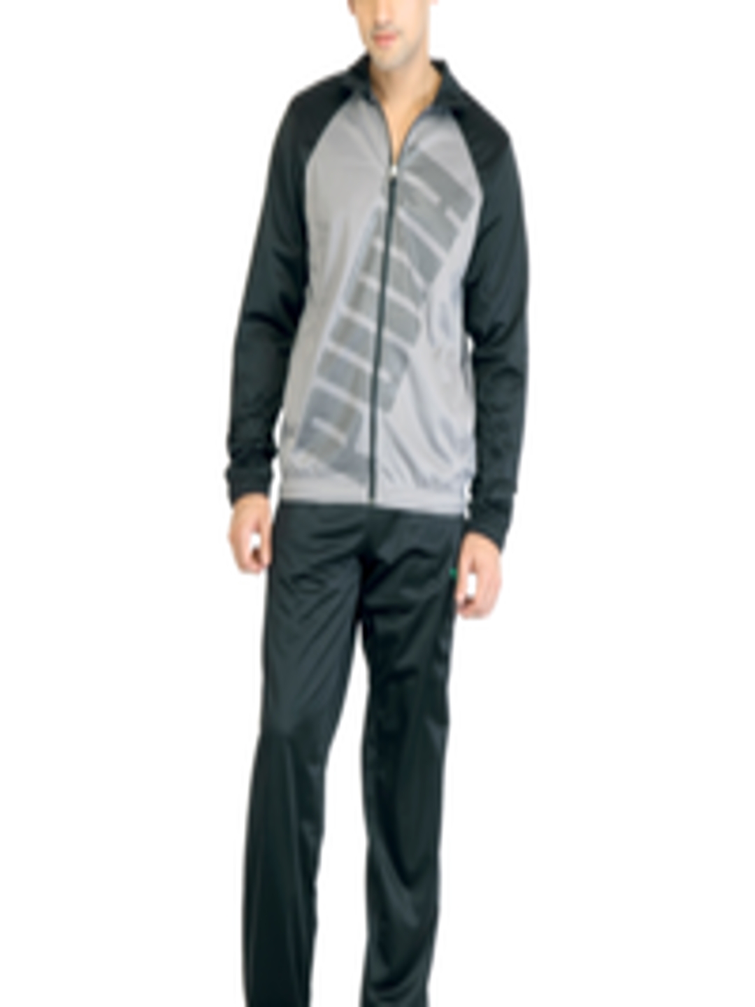 Buy Puma Men Tricot Graphic Grey Tracksuit - Tracksuits for Men 16230 ...