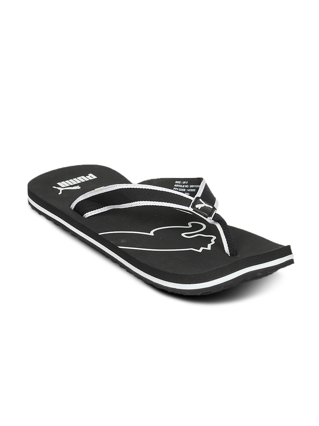 Buy Puma Unisex Surf Black White Flip Flop - Flip Flops for Unisex 6297