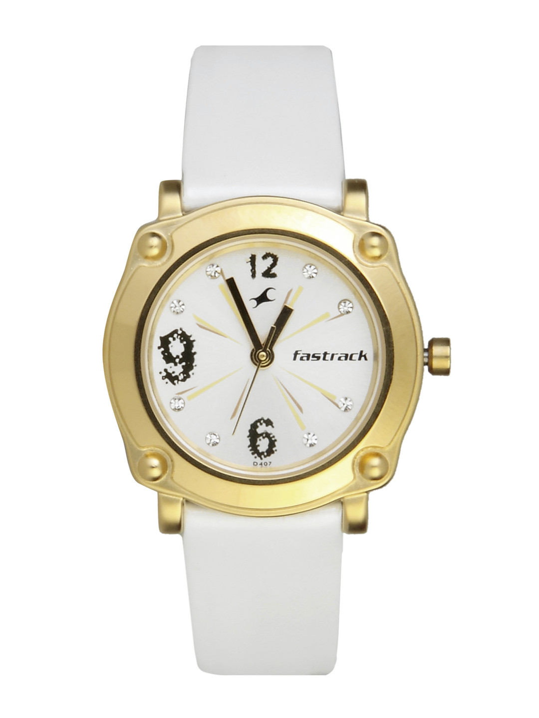 Buy Fastrack Women Gold Dial White Watches Watches for Women 13054