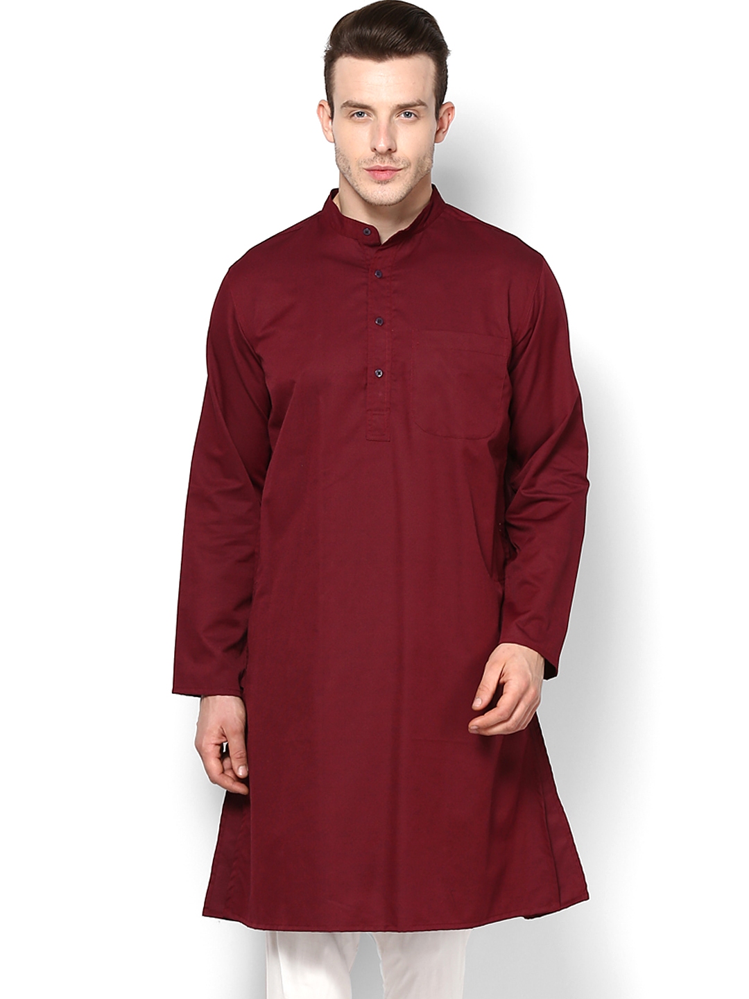 mens kurta in myntra