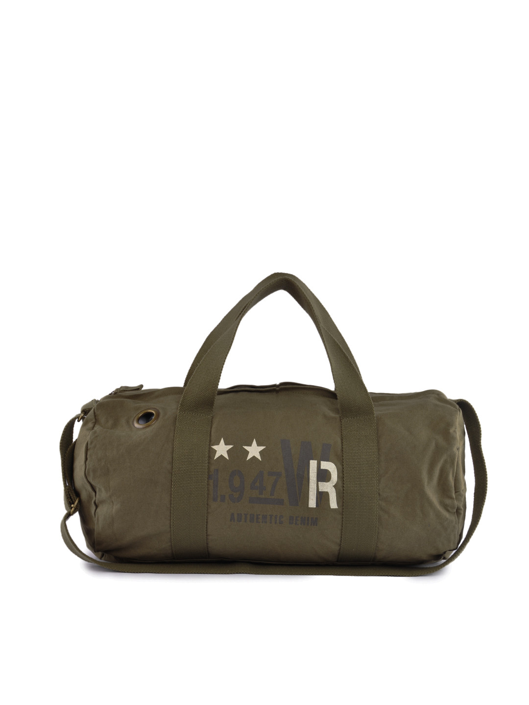 Buy Wrangler Unisex Canvas Olive Duffle Bag Duffel Bag for Unisex