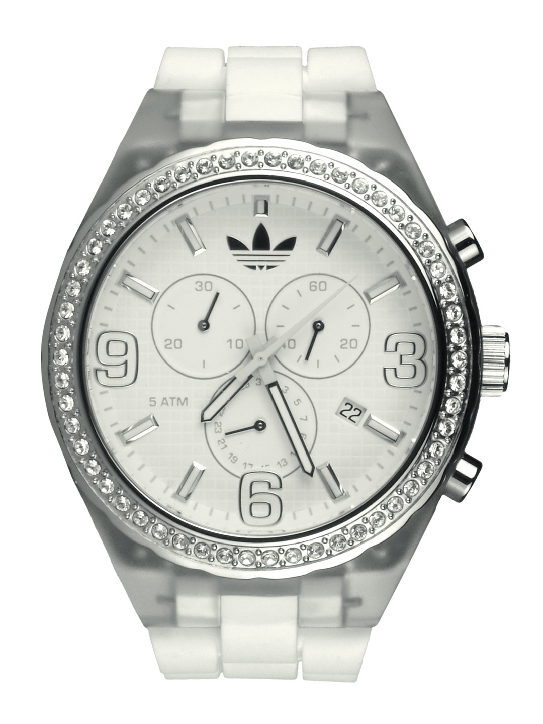Buy ADIDAS Unisex Three Small Dials White Watches Watches for Unisex