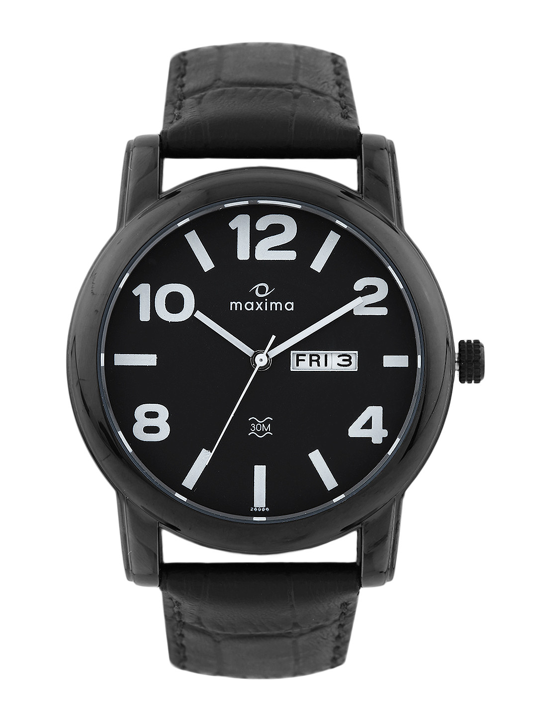 Buy Maxima Men Black Dial Watch Watches for Men 232736 Myntra