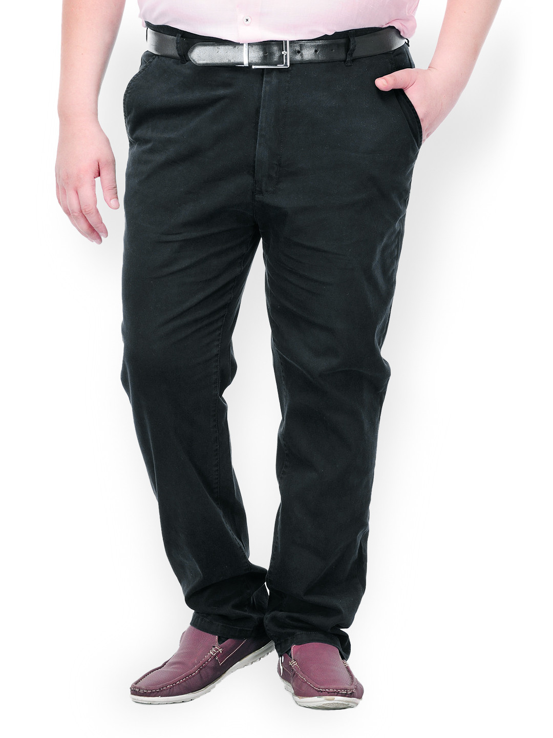 Buy PlusS Men Black Trousers Trousers for Men 514996 Myntra
