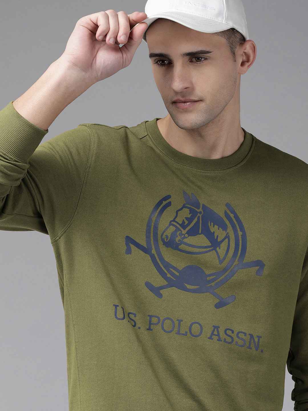 U.S. POLO ASSN. Green Cotton Sweatshirt main image 0