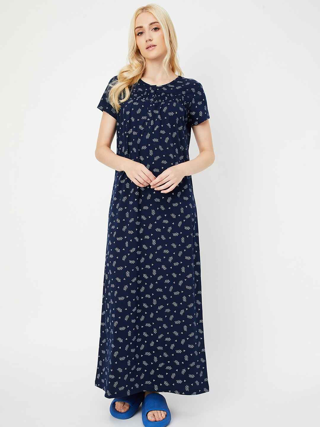 Striped Maxi Nightdress