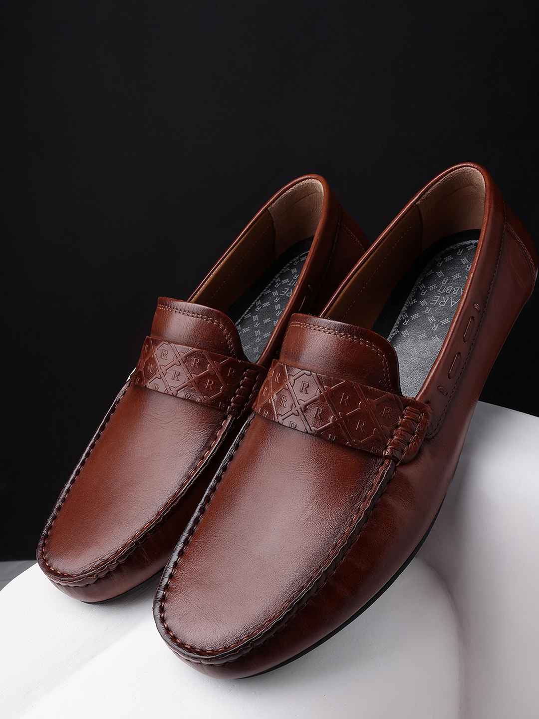 Rare Rabbit Formal Pair Buy RARE RABBIT Men Bold Leather Formal Loafers - Formal Shoes for Men ...