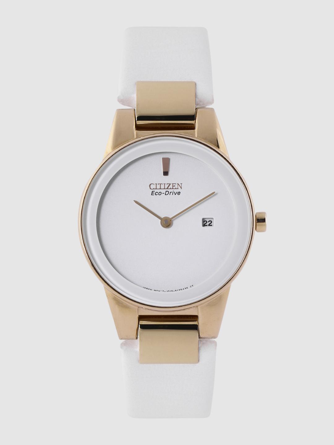 Buy Citizen Women White Analogue Watch GA1053 - Watches for Women ...