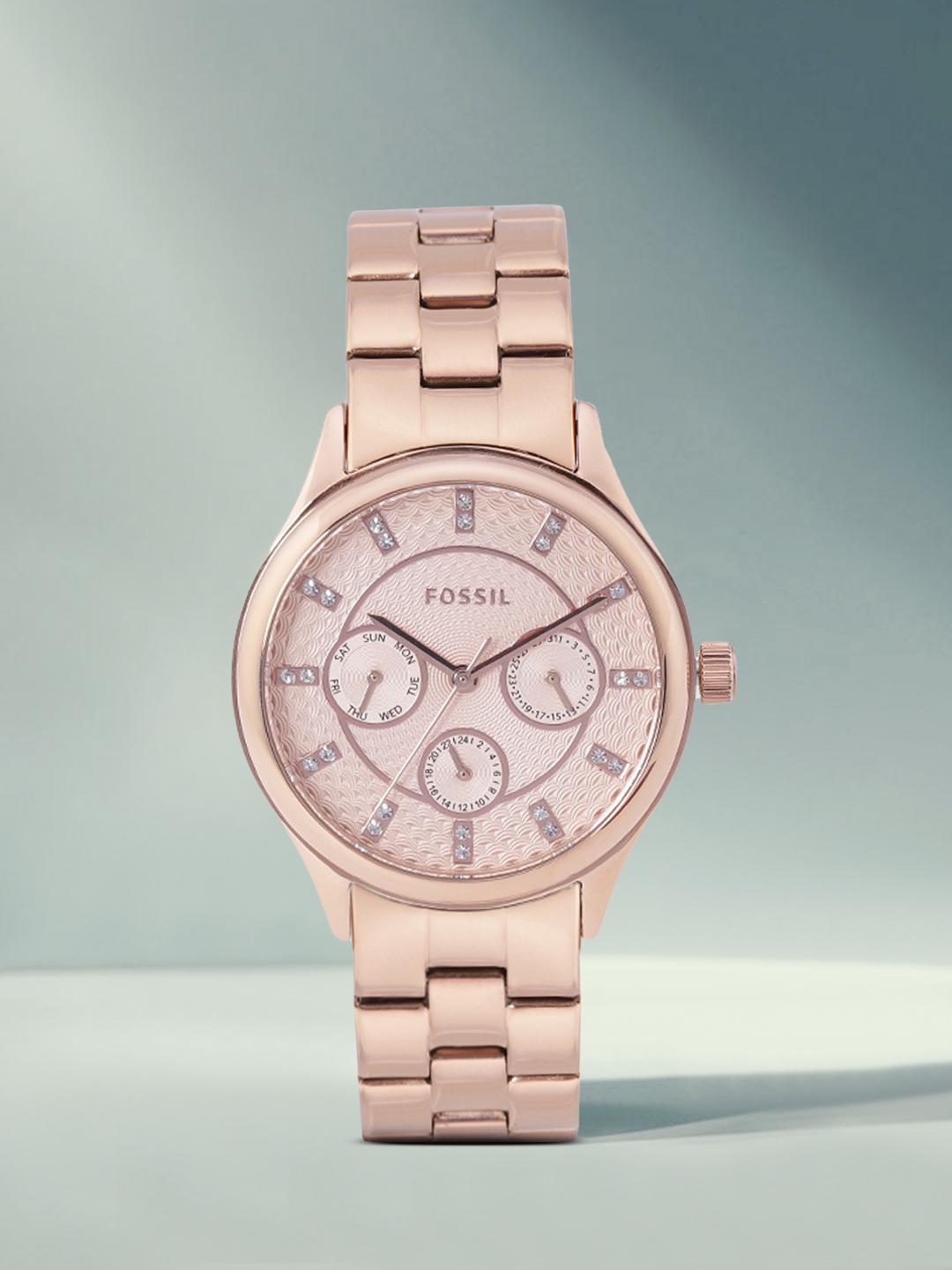 Fossil MODERN SOP Women Rose Gold Analogue Watch BQ1561