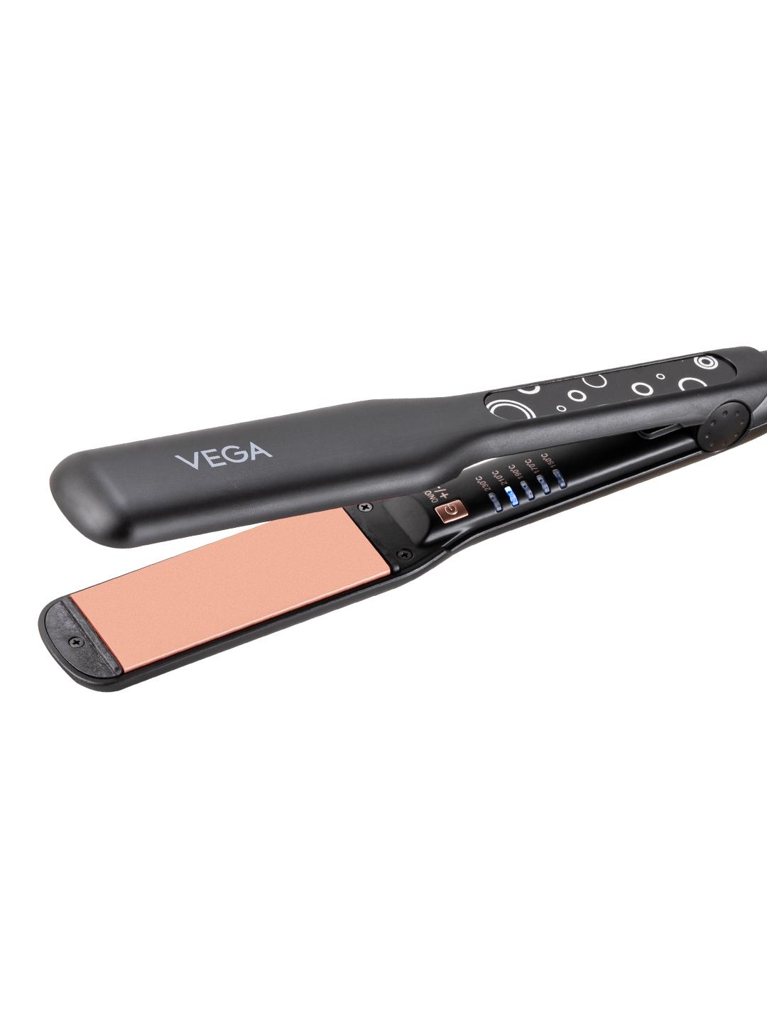 Buy VEGA Pro Ease Hair Straightener With Adjustable Temperature & Wide Ceramic Plates VHSH 26 - - Personal Care for Women