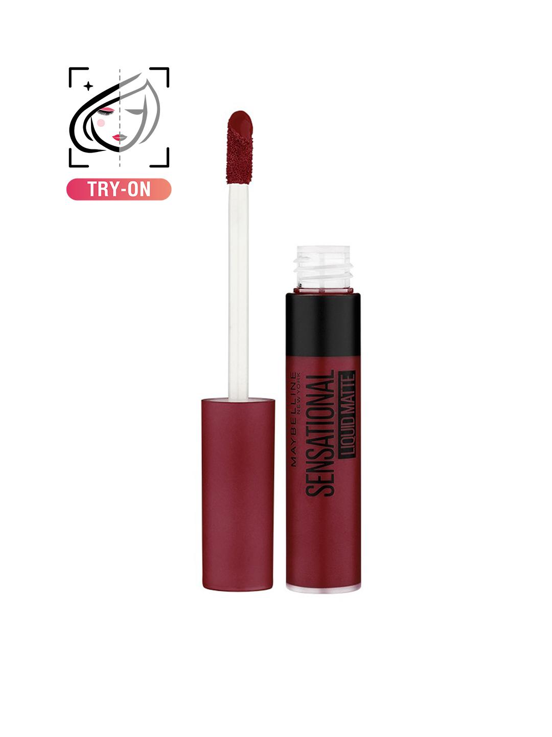 Buy Maybelline New York Sensational Liquid Matte Lipstick 7 Ml Soft Wine 02 - - Personal Care for Women